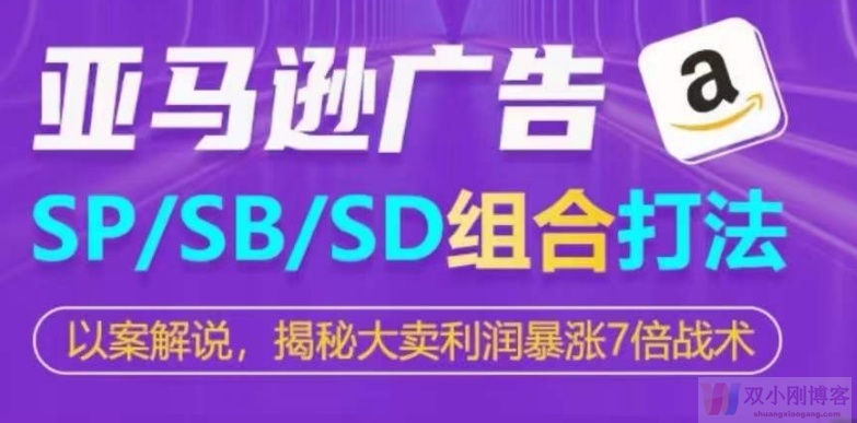 亚马逊SP/SB/SD广告组合打法，揭秘大卖利润暴涨7倍战术